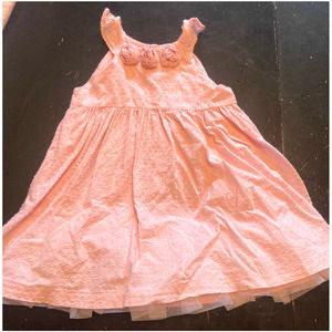 Gymboree Pink Tank Dress with Tulle (18-24m)